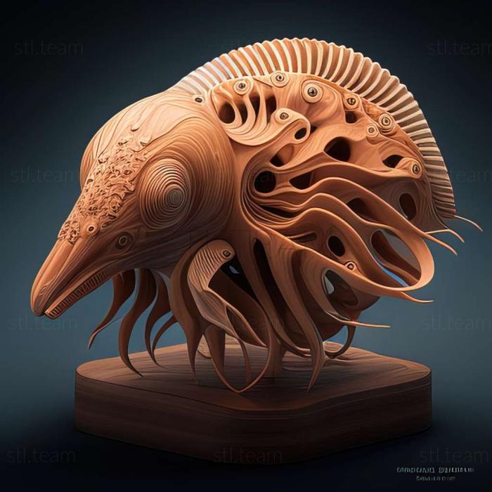 3D модель Eodiscoglossus oxoniensis (STL)